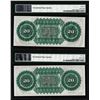 Image 2 : Lot of (2) 1872 $20 State of South Carolina Obsolete Note PMG Gem Uncirculated 66EPQ