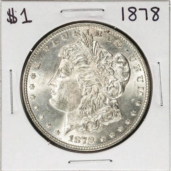 1878 $1 Morgan Silver Dollar Coin