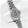 Image 3 : Rolex Ladies Stainless Meteorite String Diamond Datejust Wristwatch