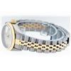 Image 5 : Rolex Ladies Two Tone Pyramid Roman Quickset Datejust Wristwatch