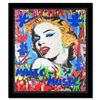 Image 1 : Nastya Rovenskaya "Marilyn Monroe I" Original Mixed Media On Paper