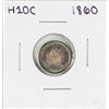 Image 1 : 1860 Seated Liberty Half Dime Coin Nice Toning