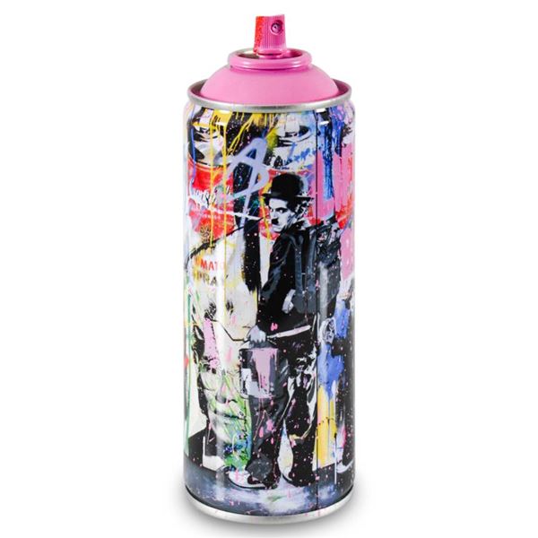 Mr Brainwash "Just Kidding (Pink)" Is A Limited Edition Hand Painted Spray Can