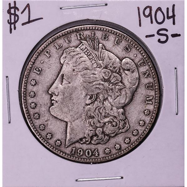 1904-S $1 Morgan Silver Dollar Coin