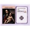 Image 1 : 1556 KB Hungary Denar 'Madonna and Child' Coin NGC XF45 w/ Story Box