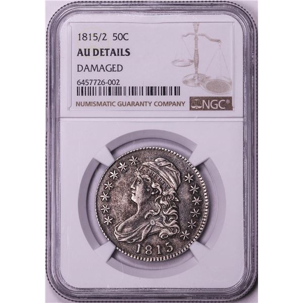 1815/2 Capped Bust Half Dollar NGC AU Details