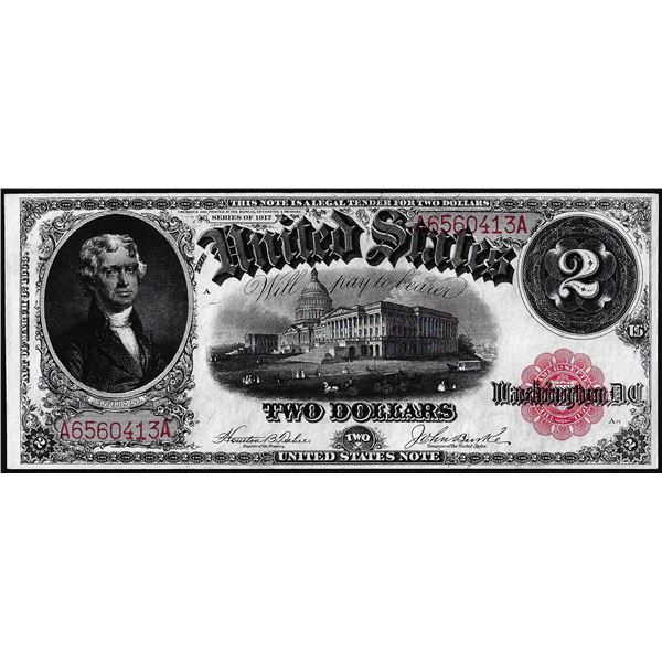 1917 $2 Legal Tender Note