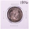 Image 1 : 1806 Draped Bust Quarter Coin - Graffiti