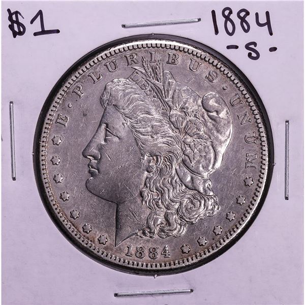 1884-S $1 Morgan Silver Dollar Coin