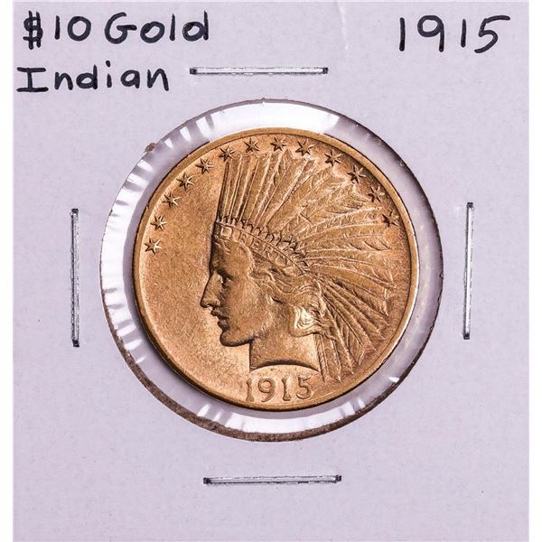 1915 $10 Indian Head Eagle Gold Coin