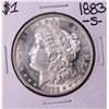 Image 1 : 1883-S $1 Morgan Silver Dollar Coin