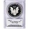 Image 2 : 1986-S $1 Proof American Silver Eagle Coin PCGS PR69DCAM Mercanti Signature