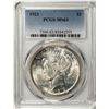 Image 1 : 1923 $1 Peace Silver Dollar Coin PCGS MS63