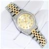 Image 3 : Rolex Midsize Two Tone Diamond Datejust Wristwatch