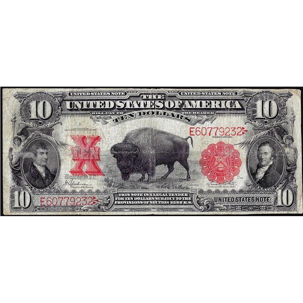 1901 $10 Bison Legal Tender Note