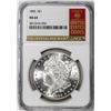 Image 1 : 1885 $1 Morgan Silver Dollar Coin NGC MS64