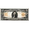 Image 1 : 1906 $20 Gold Certificate Note