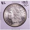 Image 1 : 1883-CC $1 Morgan Silver Dollar Coin