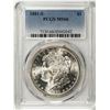 Image 1 : 1881-S $1 Morgan Silver Dollar Coin PCGS MS66