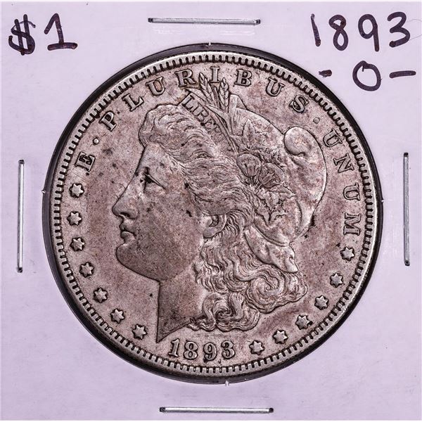 1893-O $1 Morgan Silver Dollar Coin