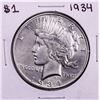 Image 1 : 1934 $1 Peace Silver Dollar Coin