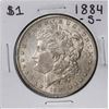 Image 1 : 1884-S $1 Morgan Silver Dollar Coin