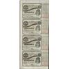 Image 1 : Uncut Sheet of (4) State of Louisiana Baby Bond Obsolete Notes