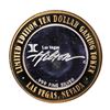 Image 2 : .999 Silver Hilton Las Vegas, Nevada $10 Casino Limited Edition Gaming Token