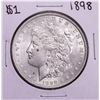 Image 1 : 1898 $1 Morgan Silver Dollar Coin