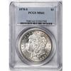 Image 1 : 1878-S $1 Morgan Silver Dollar Coin PCGS MS61