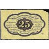 Image 2 : July 17, 1862 First Issue Twenty-Five Cents Fractional Currency Note
