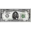 Image 1 : 1928B $5 Federal Reserve Note Kansas City