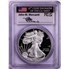 Image 1 : 2015-W $1 Proof American Silver Eagle Coin PCGS PR70DCAM FDOI Mercanti Signature