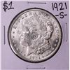 Image 1 : 1921-S $1 Morgan Silver Dollar Coin