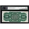Image 2 : 1872 $50 State of South Carolina Obsolete Note PMG Choice Uncirculated 64EPQ