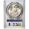 Image 2 : 1923 $1 Peace Silver Dollar Coin PCGS MS64
