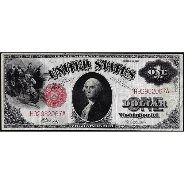 1917 $1 Legal Tender Note