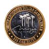 Image 2 : .999 Silver The Mirage Las Vegas, Nevada $10 Limited Edition Casino Gaming Token