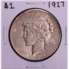 Image 1 : 1927 $1 Peace Silver Dollar Coin