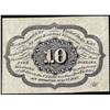 Image 2 : July 17, 1862 First Issue Ten Cents Fractional Currency Note