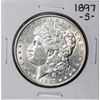 Image 1 : 1897-S $1 Morgan Silver Dollar Coin