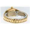 Image 3 : Rolex Ladies 18KT Yellow Gold Champagne Index Datejust President Wristwatch