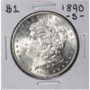 Image 1 : 1890-S $1 Morgan Silver Dollar Coin