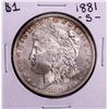 Image 1 : 1881-S $1 Morgan Silver Dollar Coin