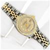 Image 2 : Rolex Ladies Two Tone Champagne Diamond Datejust Wristwatch