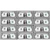 Image 1 : District Set of (12) 1963 $1 Federal Reserve Notes