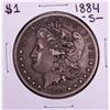 Image 1 : 1884-S $1 Morgan Silver Dollar Coin