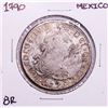 Image 1 : 1790 Mexico 8 Reales Pillar Silver Coin