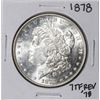 Image 1 : 1878 7TF Reverse of 78' $1 Morgan Silver Dollar Coin