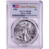 Image 1 : 1986 $1 American Silver Eagle Coin PCGS MS68 First Strike